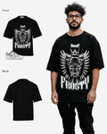 G West Frosty Crown Oversized T-Shirt Mens