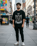 G West Frosty Crown Oversized T-Shirt Mens