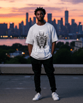 G West Frosty Crown Oversized T-Shirt Mens