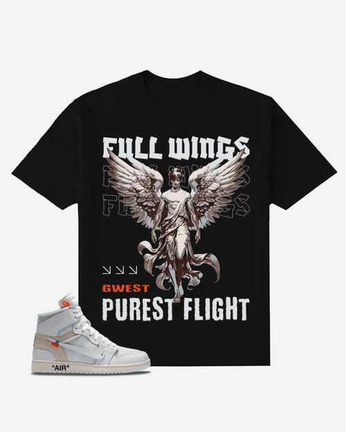 G West Full Wings Oversized T-Shirt Mens