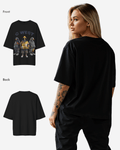 G West Womens 3 Pigeon Oversized Tee