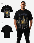 G West Mens 3 Peigion Oversized Tee