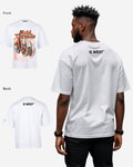 G WEST ACID THREADS OVERSIZED T-Shirt Mens