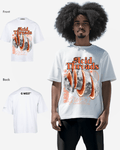 G WEST ACID THREADS OVERSIZED T-Shirt Mens
