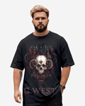 G west Afflicted Times T-Shirt Big and Tall Mens