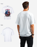 G West AMERICAN FLAG Oversized T-Shirt Mens