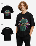 G WEST ANTI GREED OVERSIZED T-Shirt Mens