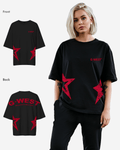 G West Womens Arch Logo Oversized Tee
