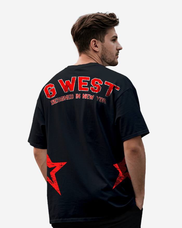 G West Arch Logo T-Shirt Big and Tall Mens