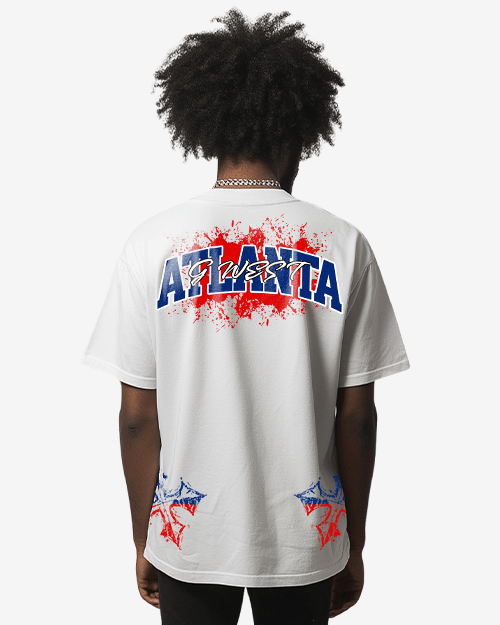 G West Atalanta Blood Arch LogoÃƒâ€šÃ‚Â Oversized T-Shirts
