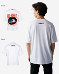 G WEST BAD HABBITS OVERSIZED T-Shirt Mens