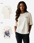 G West Womens Beer Buddies Oversized Tee