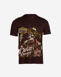 G West Mens Being Enlightened Acid Wash Premium Oversized Tee