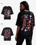 G West Womens Breaking the Cycle Double Sided Premium Oversized Tee