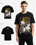 G West chained perception oversized T-Shirt Mens