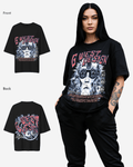 G West Womens Chasing Dreams Premium Oversized Tee