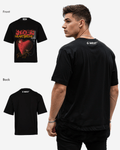G WEST CHFONIC HEART BREAK OVERSIZED T-Shirt Mens