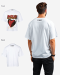 G WEST CHFONIC HEART BREAK OVERSIZED T-Shirt Mens