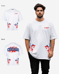 G West Chicago Blood Arch Logo T-Shirts Big and Tall