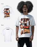 G WEST CLUB Oversized T-Shirt Mens