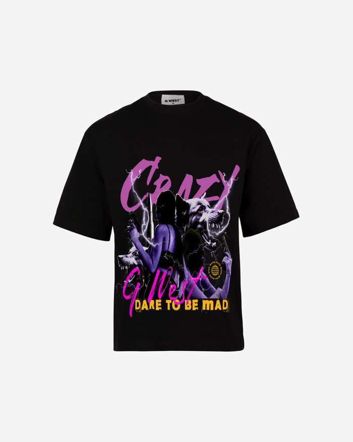 G WEST CRAZY OVERSIZED T-Shirt Mens