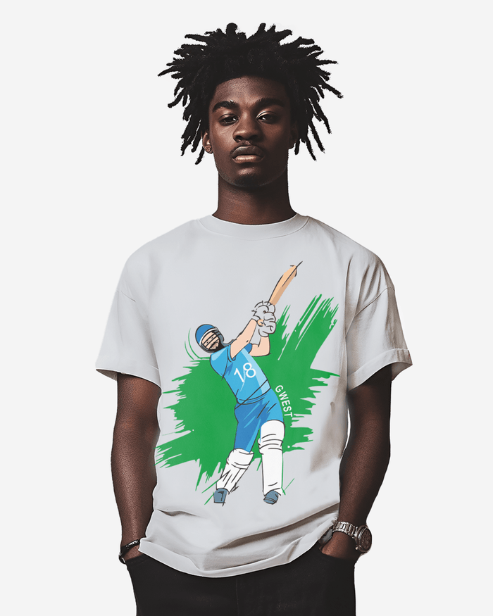 G West Cricket India T-Shirt : Gwdtfl2411 - 3 Colors Mens