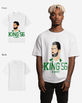 G West Cricket King 56 Black T-Shirt Mens