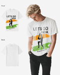 G West Cricket Lets Go India T-Shirt Mens