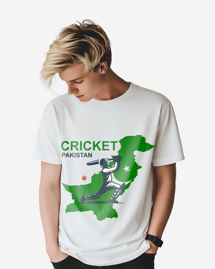 G West Cricket Pakistan T-Shirt Mens