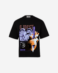 G WEST Cut to the core oversized T-Shirt Mens