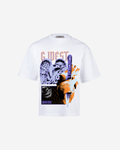 G WEST Cut to the core oversized T-Shirt Mens