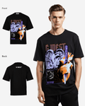 G WEST Cut to the core oversized T-Shirt Mens