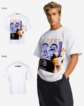G WEST Cut to the core oversized T-Shirt Mens