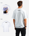 G WEST Cut to the core oversized T-Shirt Mens