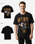 G WEST Dare To Take Bisks Oversized T-Shirt Mens