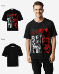 G WEST DEATH OVERSIZED T-Shirt Mens