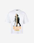 G WEST DEATH OVERSIZED T-Shirt Mens