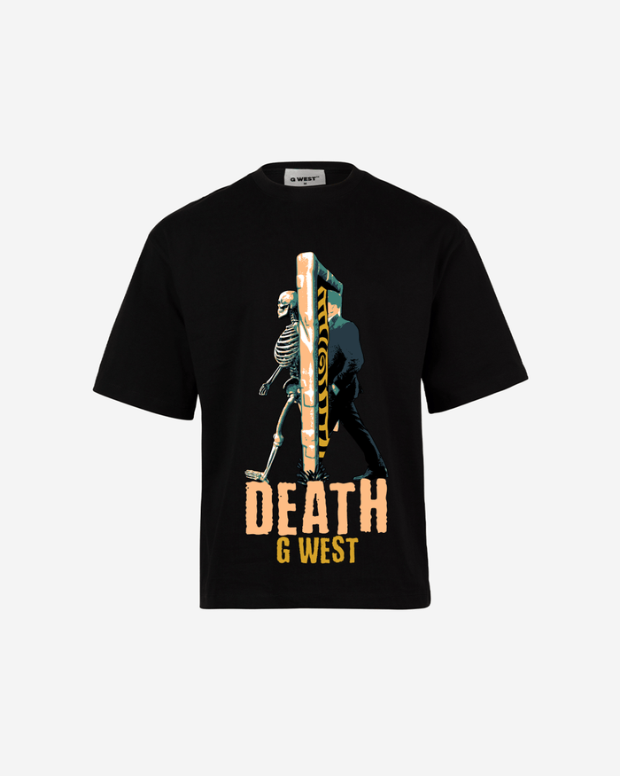 G WEST DEATH OVERSIZED T-Shirt Mens