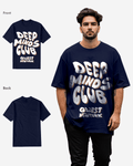 G West Deep Mind Club Distress graphic T-Shirt Big and Tall Mens