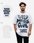 G West Deep Mind Club Distress graphic T-Shirt Big and Tall Mens