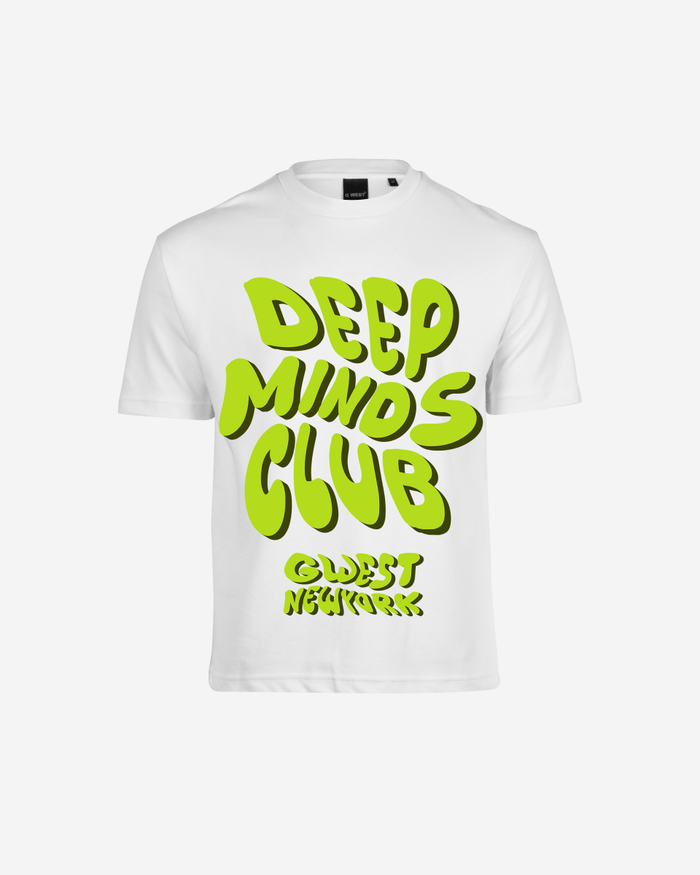 G West Mens Deep Minds Club Oversized Tee