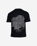 G West Mens Electrical Einstein Oversized Tee