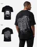 G West Mens Electrical Einstein Oversized Tee