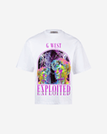 G WEST Exploited Oversized T-Shirt Mens