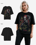 G West Womens Face Your Fears Oversized Tee