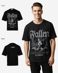 G WEST Fallen Oversized T-Shirt Mens