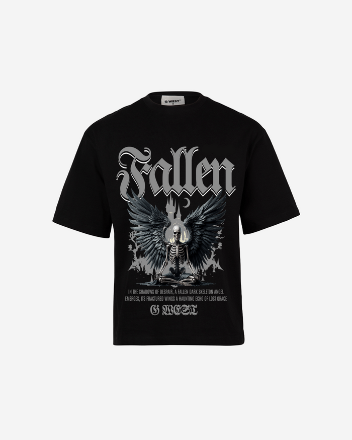 G WEST Fallen Oversized T-Shirt Mens