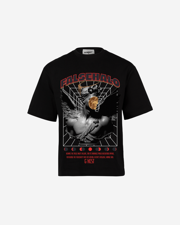 G WEST FALSEHALO OVERSIZED T-Shirt Mens