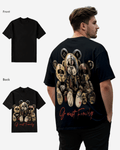 G West Family Black T-Shirt Big and Tall Mens