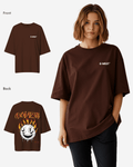 G West Womens Fire Smile Lifestyle Oversized Tee